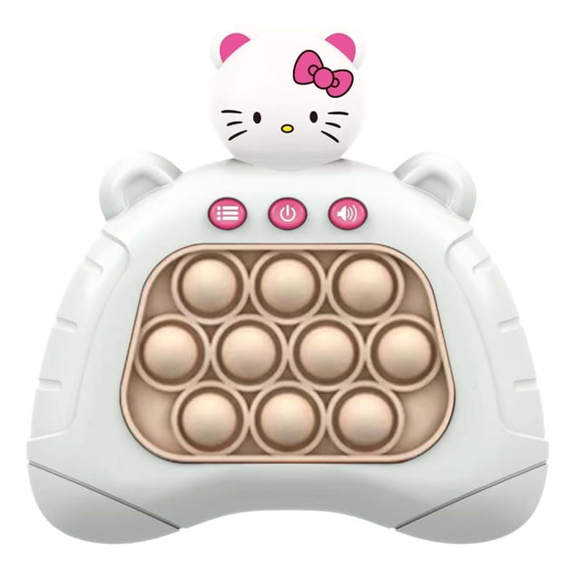 Jouet à Pousser Rapide avec Lumières Jeu de Bulles à Pousser Rapide Jeu de Décompression pour Enfants et Adultes