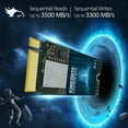 thumbnail image 2 of KINGDATA M.2 2230 SSD 256GB PCIe NVMe Gen 4.0X4 Internal Solid State Drive, Compatible with PS5 Steam Deck, Microsoft Surface, Ultrabook, Laptop, Desktop (M.2 2230 PCIe 4.0, 256GB), 2 of 5