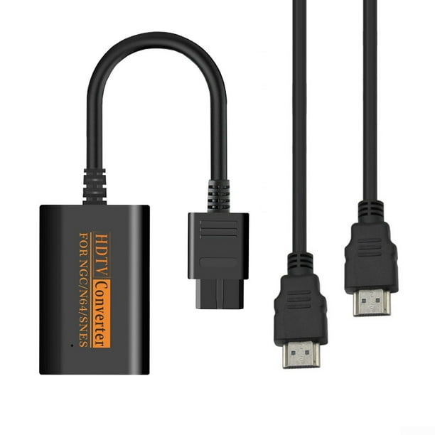 Adaptateur portable compatible N64 vers HDMI pour Nintendo 64/snes