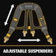 thumbnail image 2 of Cinturón de herramientas DEWALT, 25 bolsillos, 2 of 8