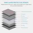 thumbnail image 4 of Kearding Papel pintado 3D Ladrillo Etiqueta de la pared Espuma TV Fondo Calcomanía Autoadhesiva Peel Sticker, 1pc, Beige Type3 NO3 Kearding HA002452-11, 4 of 6