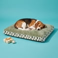 thumbnail image 2 of Vibrant Life Holiday Large Deluxe Gusset Pillow Pet Bed, Trees and Stars, 42" x 32", 2 of 7
