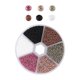 thumbnail image 1 of Tapón de espaciadoras sueltas Sunnimix 5700 Uds joyas bricolaje Serie gris Cuentas sueltas, 1 of 8