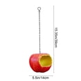 thumbnail image 3 of Hamster Chew Toy Set Apples-Shaped Resin Ornament,Outdoor Hanging Decoration and Bird Feeder for Small Animals Vibrantes Lifes, 3 of 7
