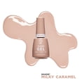 thumbnail image 3 of Salon Perfect Milky One Step Gel, Caramel, Beige Nail Polish, 0.5 fl oz, 3 of 9