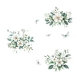 thumbnail image 3 of Pegatinas de pared con diseño de mariposas y flores, manualidades decorativas, decoración del hogar, para TV, fondo, armario, sala de estar, guardería, 3 of 9