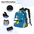 thumbnail image 5 of Gaeub Cartoon Goose School Backpack Waterproof Bookbag for Men Women College High School Bags, 5 of 8