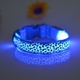 thumbnail image 3 of PetHome Fashion Nylon Panther Spots Luminous LED Dog Collar Flashing Glow Pet Collars Night Light Anti-lost Pet Supplies, 3 of 5