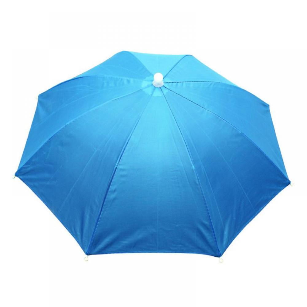 Deals 1 Pack Umbrella Hat,Kid Adult 22inch UV Protection Elastic Band