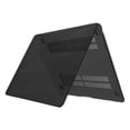 thumbnail image 3 of izÜg, Funda dura, carcasa Compatible con MacBook Pro 16 Inch Case M3 A2991 2024 2023 2022 2021 Model M2 A2780 M1 A2485, Crystal Negro, 3 of 5