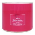 thumbnail image 2 of Mainstays 3-Wick Textured Wrapped Juciy Watermelon Scented Candle, 14 oz, 2 of 6
