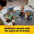 thumbnail image 5 of LEGO Creator 3 in 1 Medieval Castle Toy, Transforms from Castle to Tower to Marketplace, Includes Skeleton and Dragon Figure, with 3 Minifigures and Catapult, 31120, 5 of 8