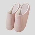 thumbnail image 2 of Yindaity House Slippers for Men Mens Warm House Slippers,Winter Cozy Men's Bedroom Indoor Slippers Non-Slip Pink,6, 2 of 7