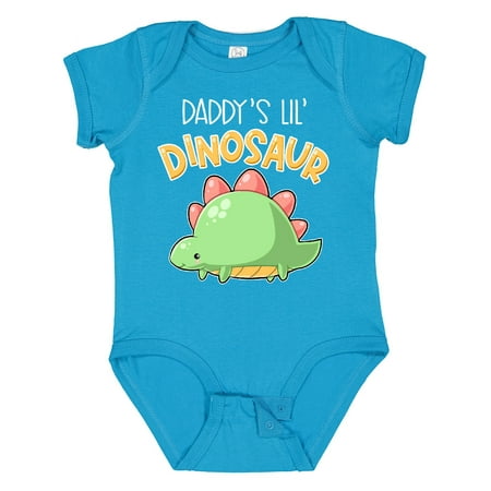 

Inktastic Daddy s Lil Dinosaur with Cute Stegosaurus Gift Baby Boy or Baby Girl Bodysuit