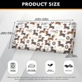thumbnail image 4 of ZUXONGSY Dachshund Couch Cushion Covers Medium Separate Sofa Seat Cushion Cover Contemporary Furniture Protector Wear-Resistant Armhair Cushion Slipcover Gifts for Kids Girls, 4 of 5