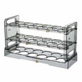 thumbnail image 2 of Caja para guardar huevos, bandeja para conservar huevos frescos, dispensador de alimentos con asa Verde, 2 of 9