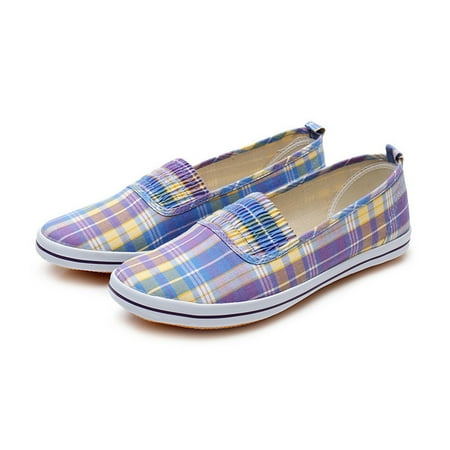

Hawee Comfort Loafer Black Flower Canvas For Women