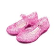 thumbnail image 2 of JDEFEG Women Slides Sandals Size 11 Princess Girls Sandals Dress Up Dance Party Jelly Shoes for Kids Toddler Mary Jane Sparkling Sandals for Women Wide Fit Pink 35, 2 of 4