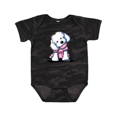 

Inktastic Maltese Girl in Pink Gift Baby Girl Bodysuit