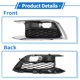 thumbnail image 5 of Parrilla de luz de niebla frontal izquierda No.622579NC1A para Infiniti QX60 2016-2021 ABS negro, 5 of 6
