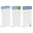 thumbnail image 2 of Inkdotpot Pack of 3 Magnetic Fridge To-Do List Notepads- Magnetic Memo Pads For Refrigerator-(50 Sheets Each)-3Q, 2 of 7