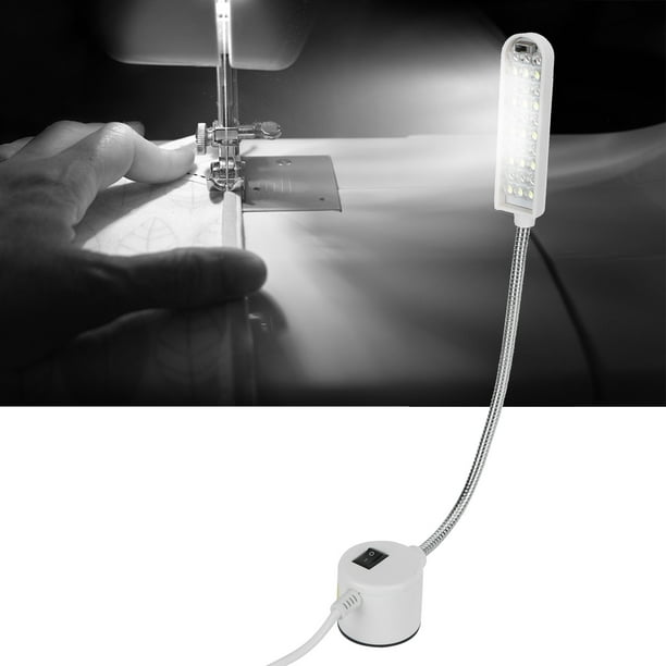 Lámpara de Escritorio, Luz de la Mácina de Coser LED, Ajustable de Eficiencia de Energía Multipósito con una base magnética us ee. Uu. AC110-250V Para la Oficina de