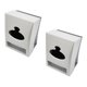 thumbnail image 1 of 2X Soporte de Rollo de Papel para Hotel, 1 of 5