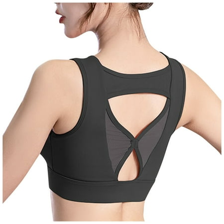 

Running Top Outdoor Women s Steel Bra Blouse Indoor Yoga No Back Ring Vest One Shoulder Sports Bras for Women