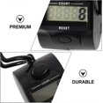 thumbnail image 2 of Pedometer 2pcs Electronic Clicker Counter Handheld Digital Clicker with Finger Ring for Disc Golf Baseball Field Bus Driver Fish Hook Pin Row Horn, 2 of 5