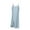 Light Blue, variant on Taqqpue Women's Maxi Nightgowns Solid Color Spaghetti Strap Scoop Neck Full Slip Long Sleep Shirts Cami Flowy Cotton Sleeveless Chemise Sleepwear Sleep Dress