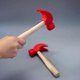 thumbnail image 4 of Wooden Hammer Toys for Kids Simulation Hammers Maintenance Tools Pretend Play Educational Toys, 4 of 5