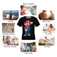 thumbnail image 3 of Super Mario T-Shirts for Boys Girls, Kids 3D Print Short Sleeve, Unisex Crew Neck Tee Shirts for Youth, 3 of 9