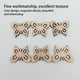 thumbnail image 3 of Rebanadas decorativas Naiovety 100 piezas hechas a mano en forma de animales encanto blanco, 3 of 6