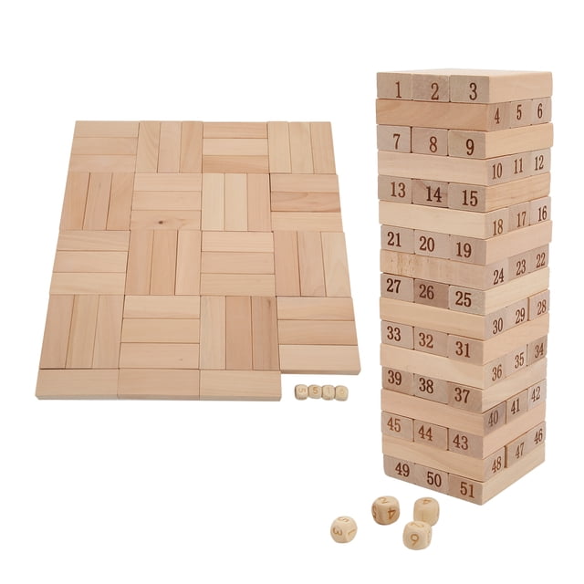 Juguete De Bloques De Madera, Juguete De Construcción De Torre De , Mejora La Relación, Ejercicio, Coordinación Mano-ojo, Bricolaje Para Fiestas Para Adultos
