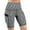 Gray, variant on Brilliant Women's Shorts Womens Clothes Sports Shorts for Women High Waist Out Pocket Running Athletic Yoga Shorts Pants clearance clothes under $10.00