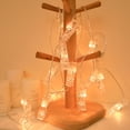 thumbnail image 4 of 100Fens LED Photo Clips String Light, String Light Clips For Hang Pictures Card Bedroom Wall Decorations Christmas Patio Halloween Thanksgiving Wedding Party Décor Halloween Ambience Decoration, 4 of 5
