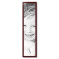 thumbnail image 2 of ArtToFrames 8" x 34" Cherry Picture Frame, 8x34 inch Red Wood Poster Frame (WOM-4213),  Pack, 2 of 6
