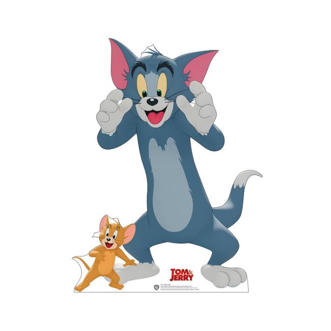 32 x 24 in. Tom & Jerry Cardboard Cutout, Tom & Jerry Movie