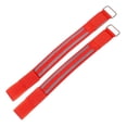 thumbnail image 4 of OULII 2Pack LED Wristband Red Nylon Webbing for Party Use and Events, 4 of 5