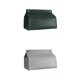 thumbnail image 1 of 2 cajas de pañuelos de piel sintética Soledad para cocina y oficina Gris, 1 of 10