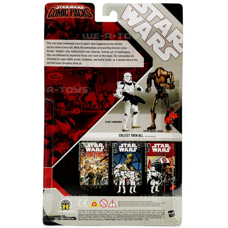 Star Wars Tales 22 Comic Packs Clone Commando & Super Battle