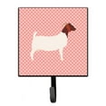thumbnail image 1 of Boer Goat Pink Check Leash or Key Holder, 1 of 1