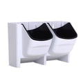 thumbnail image 1 of Flowerpots with Dish Ceramic, Self Watering Flower Pot Stackable Wall Planter Garden Flower Pots Wall Hanging, Flower Pots, 1 of 1