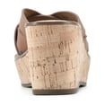 thumbnail image 3 of White Mountain Womens Samwell Strappy Slip On Wedge Sandals, 3 of 3