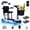 White, variant on PAISEEC 4-Wheel Mobility Scooter with Folding Design & Airline Approved, Silvery, 39.7 lb