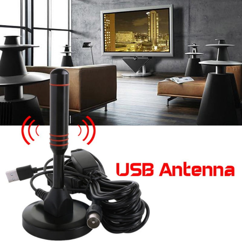 200 Miles Range Amplified HD Digital Indoor Smart TV Antenna Signal