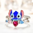 thumbnail image 1 of Ring Set for Women, Two-Piece Ring Jewelry, Best Gift for Christmas, Valentine's Day (Card Not Included), 1 of 9