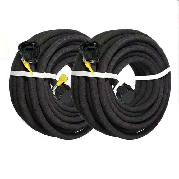 Autoez 2-Pack Soaker Hose 1/2" 98' Garden Hose
