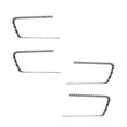 thumbnail image 2 of Carbon Fiber Car Door Inner Bowl Handle Frame Decorative Cover Stickers for Cruiser Prado 2010-2018, 2 of 5