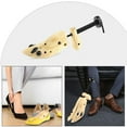 thumbnail image 4 of Hormas de zapatos de madera ajustables para aflojar zapatos apretados Hormas para tacones altos 37.8x7.8x8cm, 4 of 8